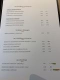 Restaurant Le Gastronome - La carte des vins