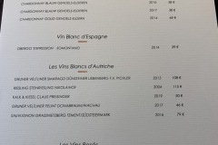 Restaurant Le Gastronome - La carte des vins Restaurant Le Gastronome - La carte des vins
