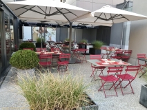 Restaurant Le Comptoir de l'Eau Vive - La terrasse