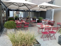 Restaurant Le Comptoir de l'Eau Vive - La terrasse Restaurant Le Comptoir de l'Eau Vive - La terrasse