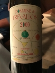 Restaurant Le Cor de Chasse - Trevallon 2000