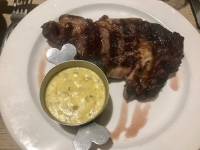 Restaurant Le Faitout - L’entrecôte de bœuf français maturée (350gr), beurre maison Restaurant Le Faitout - L’entrecôte de bœuf français maturée (350gr), beurre maison