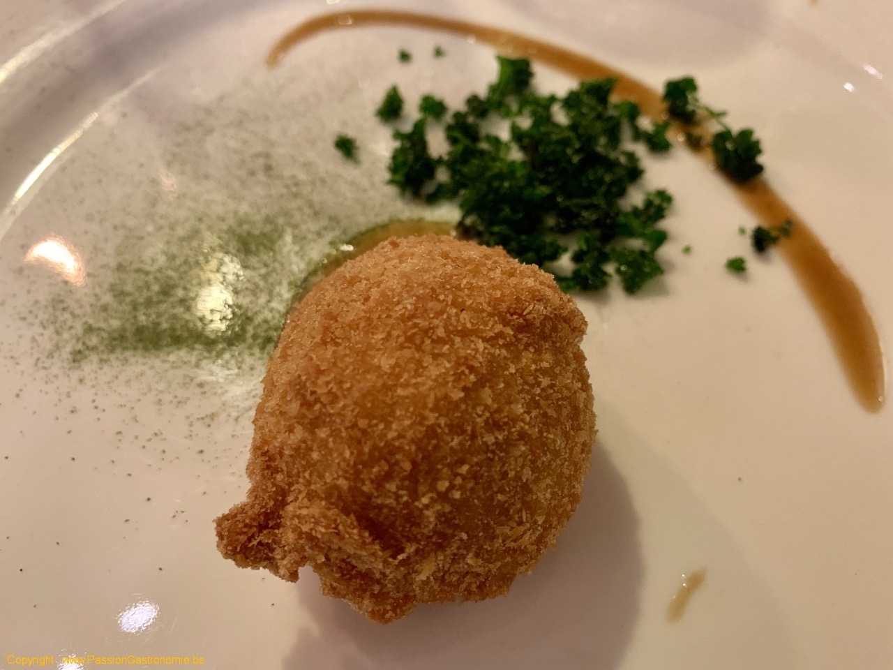 Restaurant Le Fou est Belge - Croquette aux crevettes