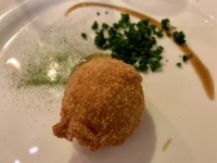 Restaurant Le Fou est Belge  - Croquette aux crevettes