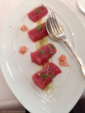 Restaurant Le Gril aux herbes d\'Evan - Thon rouge Bluefin