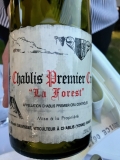 Restaurant Le Gril aux Herbes - Chablis 1er Cru La Forêt 2014 de chez Dauvissat