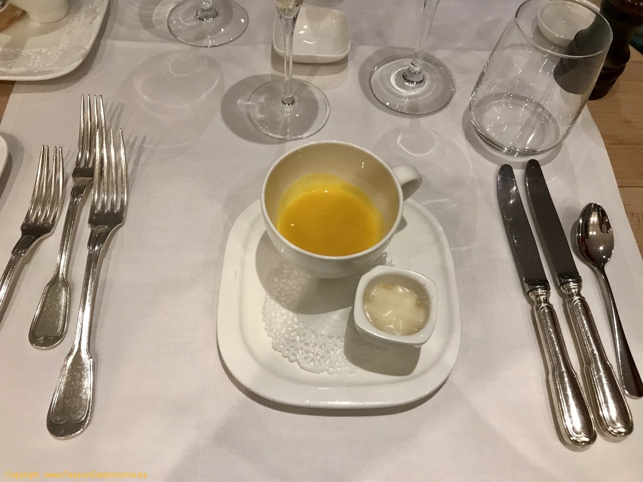 Restaurant Le Grill aux Herbes d'Evan - Mise en bouche