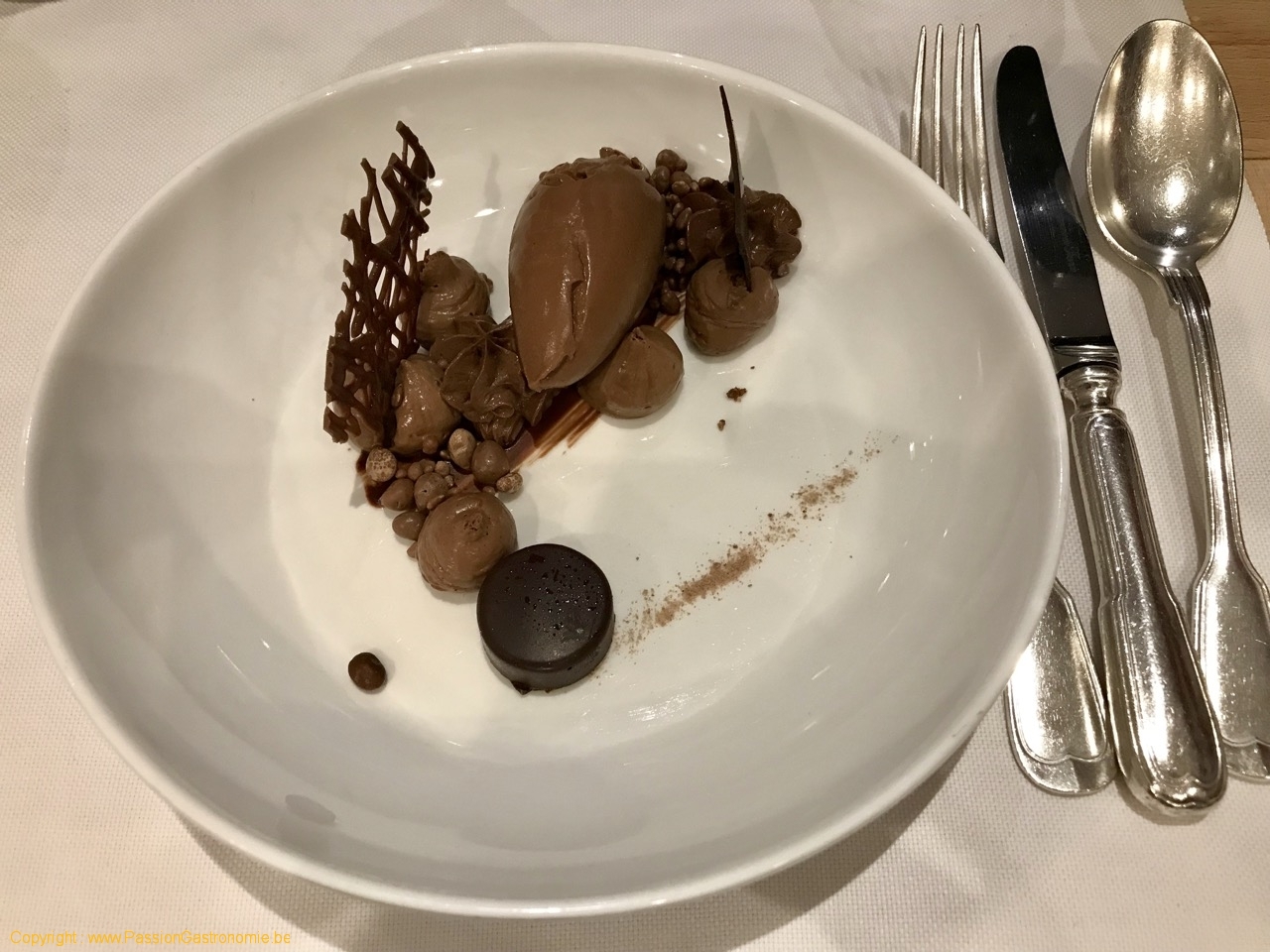 Restaurant Le Grill aux Herbes d'Evan - Dessert autour du chocolat