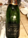 Restaurant Le Grill aux herbes d'Evan - Champagne Pol Roger 2006 Restaurant Le Grill aux herbes d'Evan - Champagne Pol Roger 2006