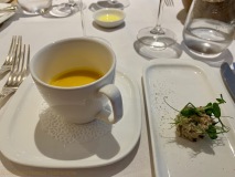 Restaurant Gril aux herbes - Velouté carotte-cumin