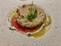 Restaurant Gril aux herbes - Rémoulade de tourteau