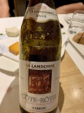 Restaurant Gril aux herbes - Côte-Rôtie La ladonne 2008 de Guigal