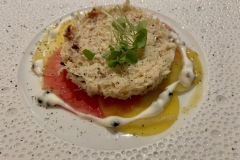 Restaurant Gril aux herbes - Rémoulade de tourteau