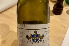 Restaurant Gril aux herbes - Bâtard-Montrachet Grand Cru 2001 du domaine Leflaive Restaurant Gril aux herbes - Bâtard-Montrachet Grand Cru 2001 du domaine Leflaive