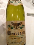 Restaurant Lemonnier - Meursault Coche-Dury Les Rougeots 2007 Restaurant Lemonnier - Meursault Coche-Dury Les Rougeots 2007