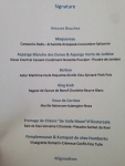 Restaurant L'Envie - Menu Restaurant L'Envie - Menu