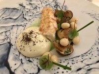 Restaurant Le Prieuré Saint-Géry - Langoustine Restaurant Le Prieuré Saint-Géry - Langoustine