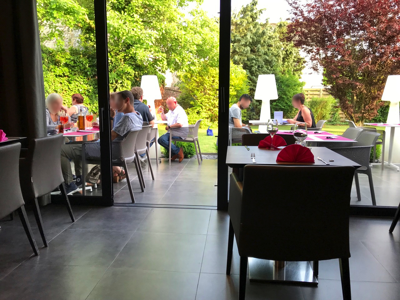 Restaurant La Sambre Et Meuse - La terrasse