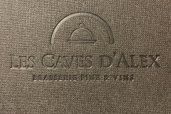 Restaurant Les Caves d'Alex - Le logo Restaurant Les Caves d'Alex - Le logo