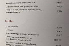 Restaurant Les Caves d'Alex - La carte des plats Restaurant Les Caves d'Alex - La carte des plats