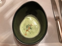 Restaurant Les Pieds dans le Plat - Mise en bouche : potage