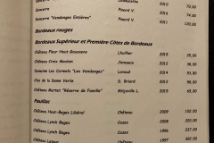 Restaurant L'Essentiel - La carte des vins Restaurant L'Essentiel - La carte des vins