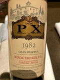 Restaurant L'Essentiel - Don Pedro Ximenez 1982