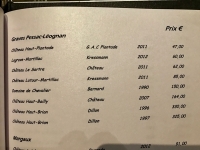 Restaurant L'Essentiel - Chateau Haut-Brion 1996 Restaurant L'Essentiel - Chateau Haut-Brion 1996