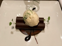 Restaurant L'Essentiel - Cannelloni au chocolat Restaurant L'Essentiel - Cannelloni au chocolat