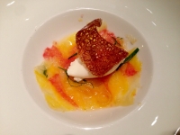Restaurant Les Trois Petits Bouchons - Carpaccio d'agrumes Restaurant Les Trois Petits Bouchons - Carpaccio d'agrumes