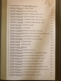 Restaurant L'Impératif - La carte des vins blancs de Bourgogne