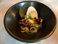 Restaurant L'Impératif - Purée de fève de Santorin Restaurant L'Impératif - Purée de fève de Santorin