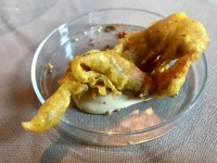 Restaurant L'Impératif - Beignet de crabe mou Restaurant L'Impératif - Beignet de crabe mou