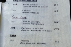 Restaurant LOriginal - La carte des vins blancs Restaurant LOriginal - La carte des vins blancs