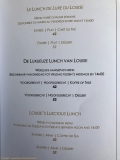 Restaurant Louise 345 - Le lunch de luxe