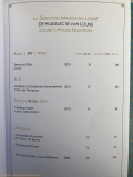 Restaurant Louise 345 - La sélection maison des vins