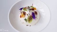 Restaurant Louise 345 - Comté, bouleau, roquette, olive Restaurant Louise 345 - Comté, bouleau, roquette, olive