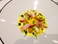 Restaurant Maison Marit - Risotto Moules, Ecrevisses, Lapereau Restaurant Maison Marit - Risotto Moules, Ecrevisses, Lapereau