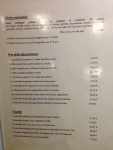 Restaurant Matthias and Sea - Carte des poissons et viandes Restaurant Matthias and Sea - Carte des poissons et viandes