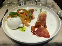 Restaurant Matthias and Sea - San Daniele et burrata de buffalo