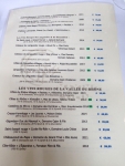 Restaurant Maxime Colin à Kraainem - Carte des vins Restaurant Maxime Colin à Kraainem - Carte des vins