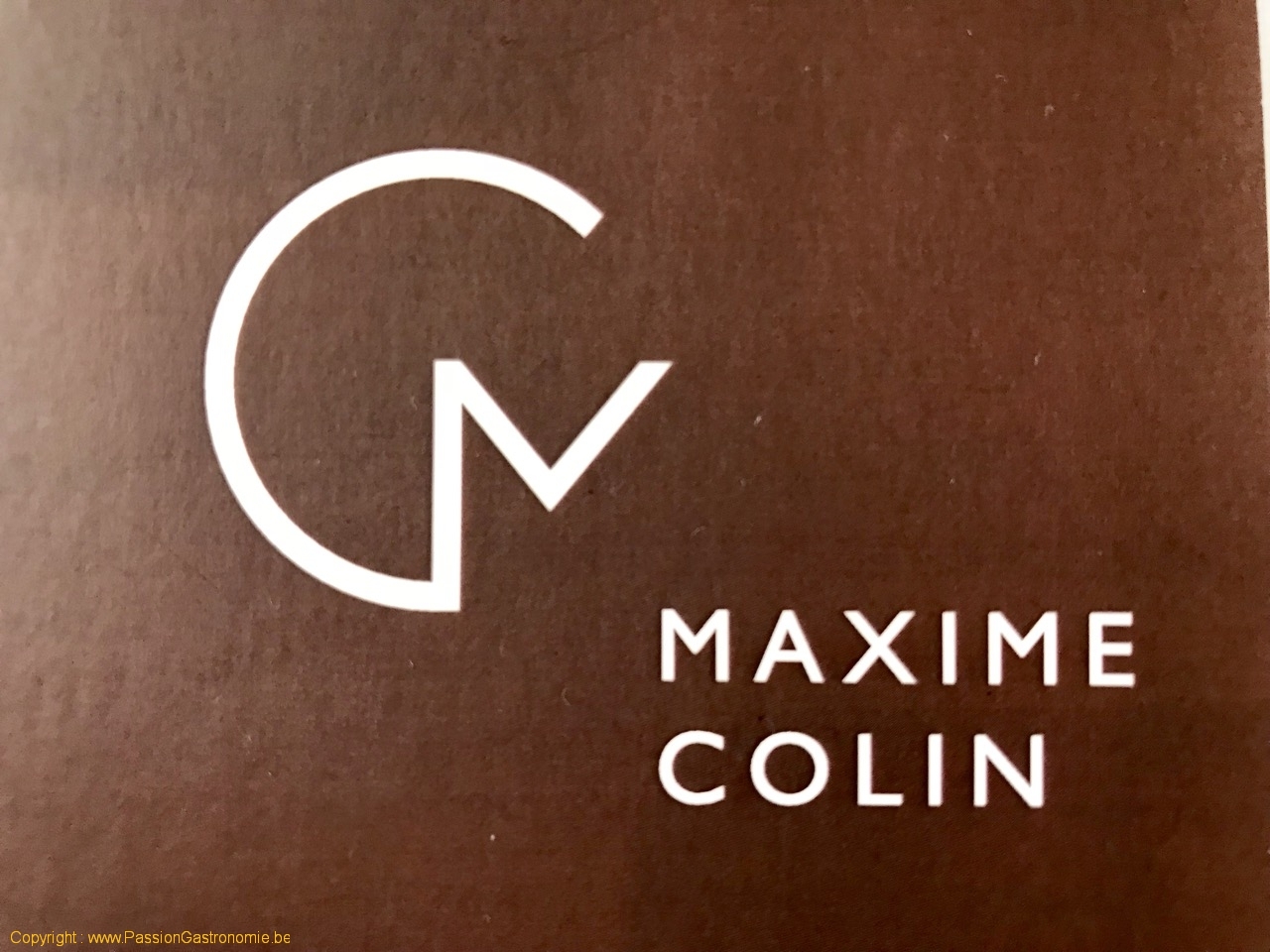 Restaurant Maxime Colin - Le logo