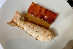 Restaurant Maxime Colin - Langoustine, pastèque