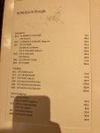 Auberge du Moulin Hideux - La carte des vins : Bordeaux rouges Auberge du Moulin Hideux - La carte des vins : Bordeaux rouges