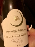 Auberge du Moulin Hideux - Chablis 1er Cru 2014 Vau de vey de chez Jean-Marc Brocard Auberge du Moulin Hideux - Chablis 1er Cru 2014 Vau de vey de chez Jean-Marc Brocard