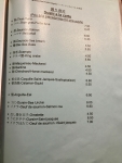 Restaurant Japonais Nonbe Daigaku - La carte Restaurant Japonais Nonbe Daigaku - La carte