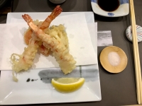 Restaurant Japonais Nonbe Daigaku - tempura Gambas et légumes frits Restaurant Japonais Nonbe Daigaku - tempura Gambas et légumes frits