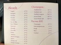 Restaurant On600Bien - Les alcools