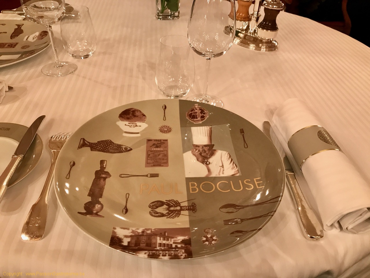 Restaurant Paul Bocuse - La table