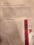 Restaurant Paul Bocuse - 50 ans avec trois étoiles Michelin Restaurant Paul Bocuse - 50 ans avec trois étoiles Michelin
